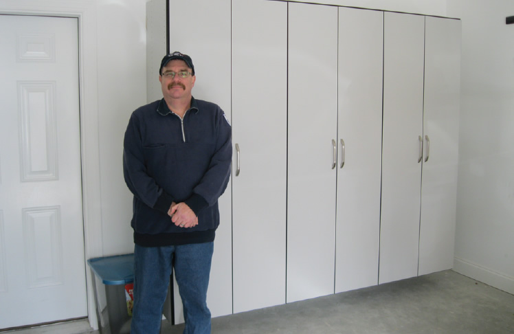 Mechanicsburg PA Garage Storage Cabinet Installation